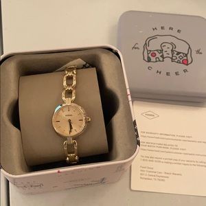 Brand new Fossil women golden🔥